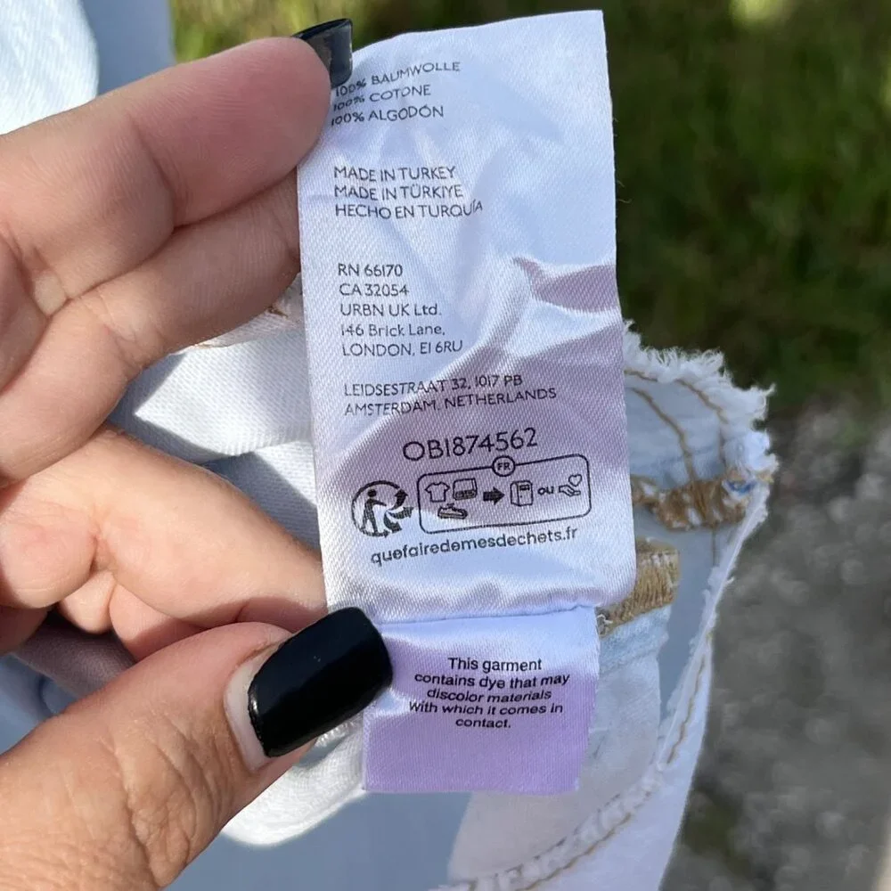 We The Free People Ruffles And Denim Shirt Size M - Picture 13 of 13